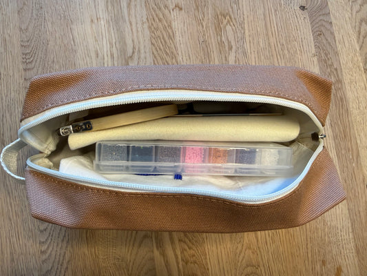 Taske til broderi - opbevaring